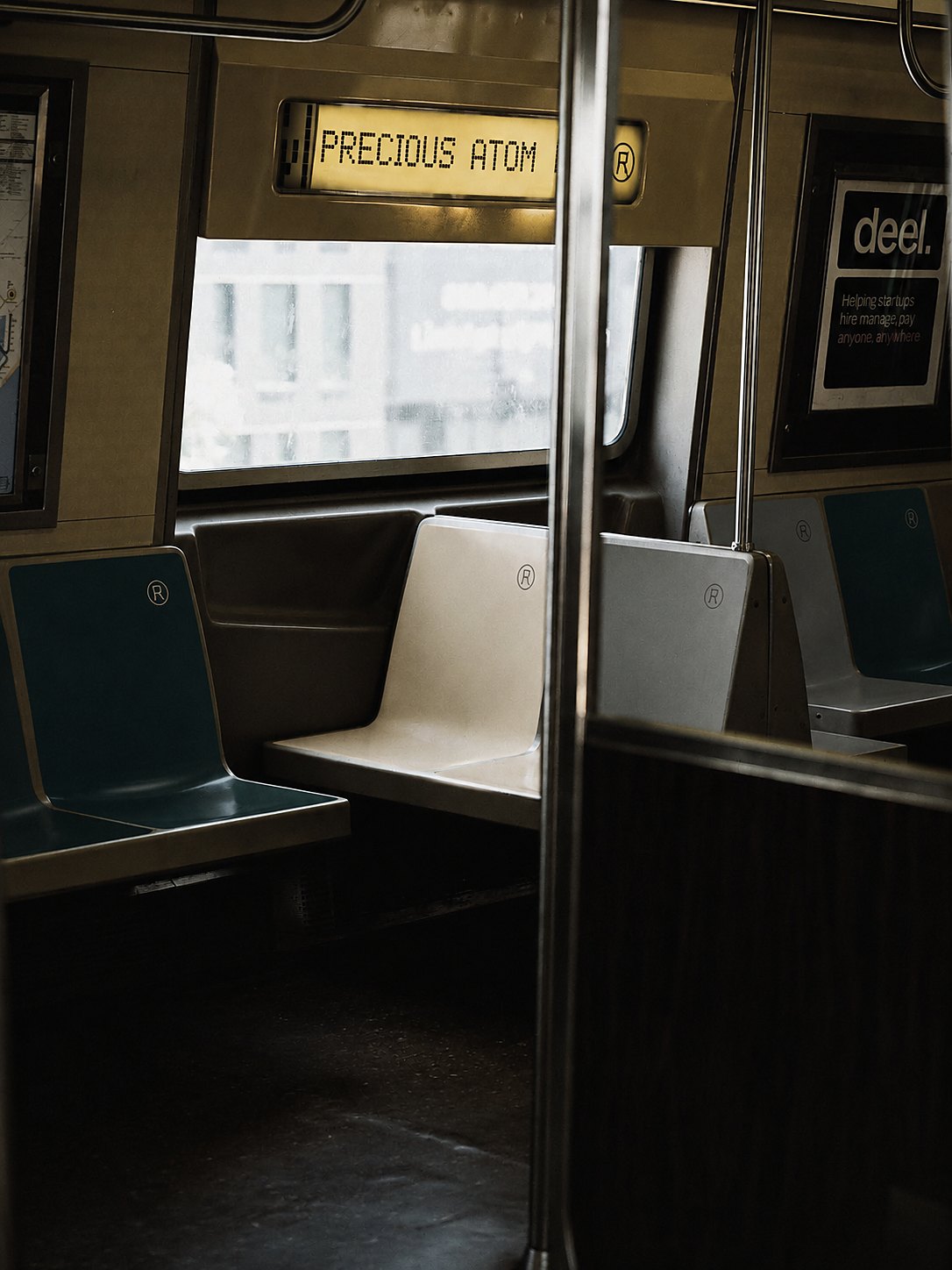 In transit — the morning line